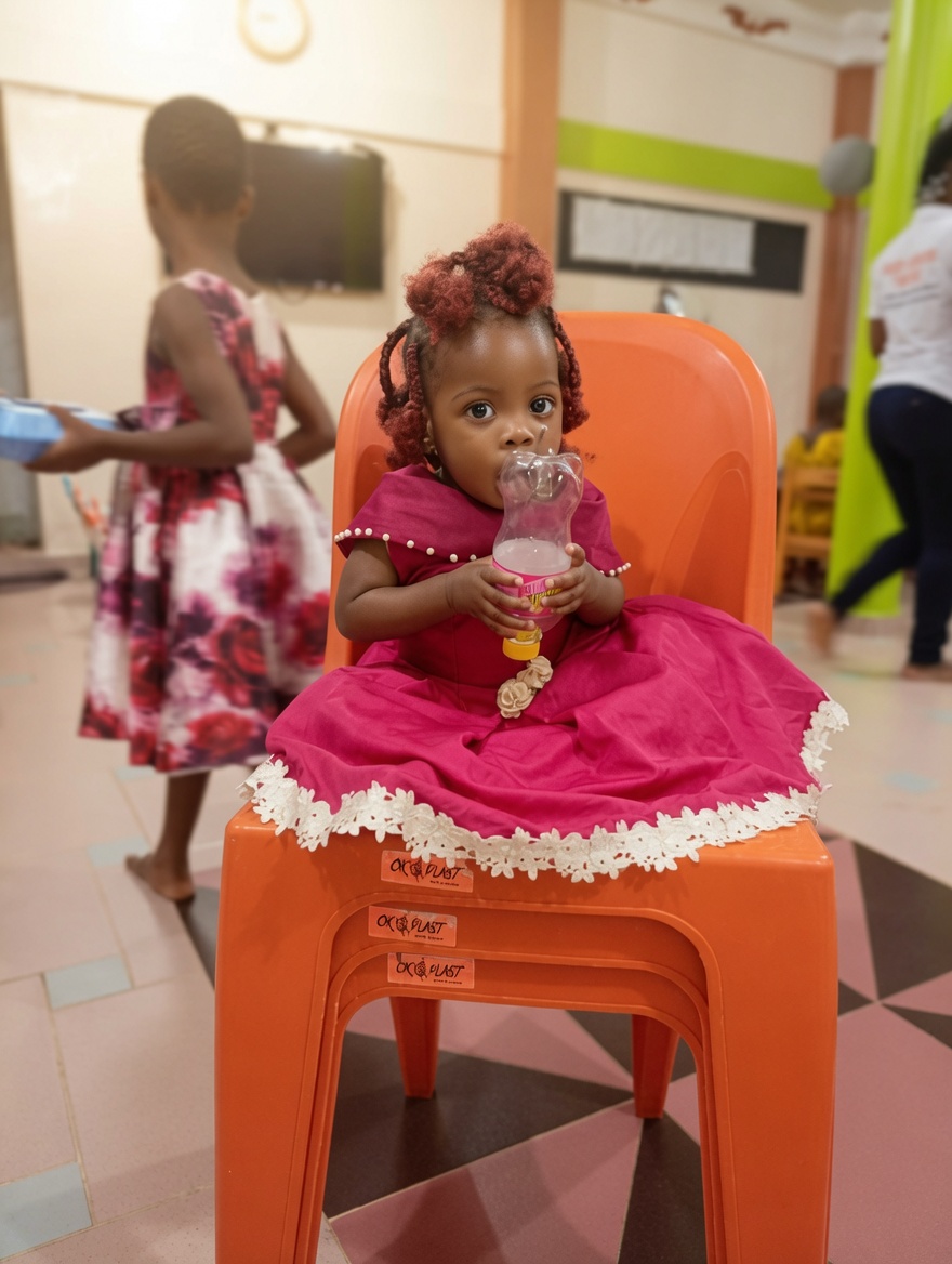 Enfants en activité dans un espace lumineux et chaleureux
